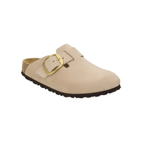 Birkenstock Womens Sandal Boston Big Buckle Sandcastle