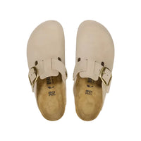 Birkenstock Womens Sandal Boston Big Buckle Sandcastle