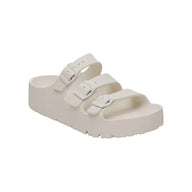 Birkenstock Womens Sandal Florida Eva Pap Flex Platform Eggshell