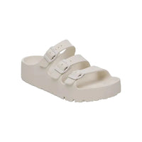 Birkenstock Womens Sandal Florida Eva Pap Flex Platform Eggshell