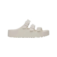 Birkenstock Womens Sandal Florida Eva Pap Flex Platform Eggshell