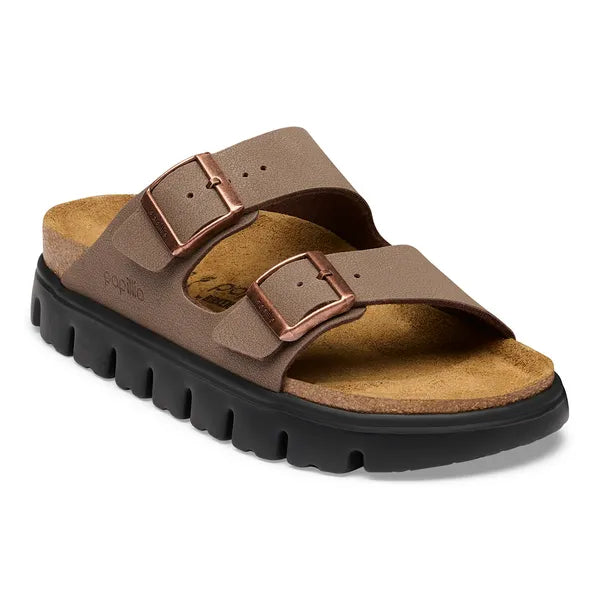 Birkenstock Womens Sandal Arizona Pap Chunky Mocca