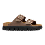 Birkenstock Womens Sandal Arizona Pap Chunky Mocca