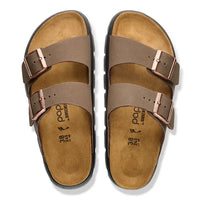 Birkenstock Womens Sandal Arizona Pap Chunky Mocca