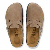 Birkenstock Womens Clog Boston Pap Chunky Gray Taupe
