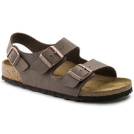 Birkenstock Milano men's mocca leather sandal