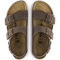 Birkenstock Milano men's mocca leather sandal