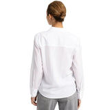 Yaya Womens Blouse 01-201247-609 Pure White
