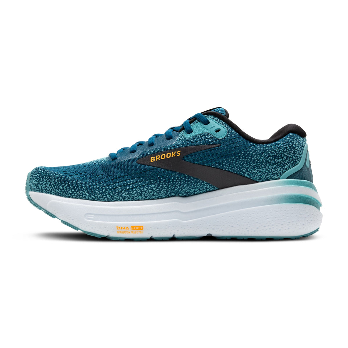 Brooks Mens Trainer Ghost Max 2 Moroccan Blue/Aqua/Orange Pop