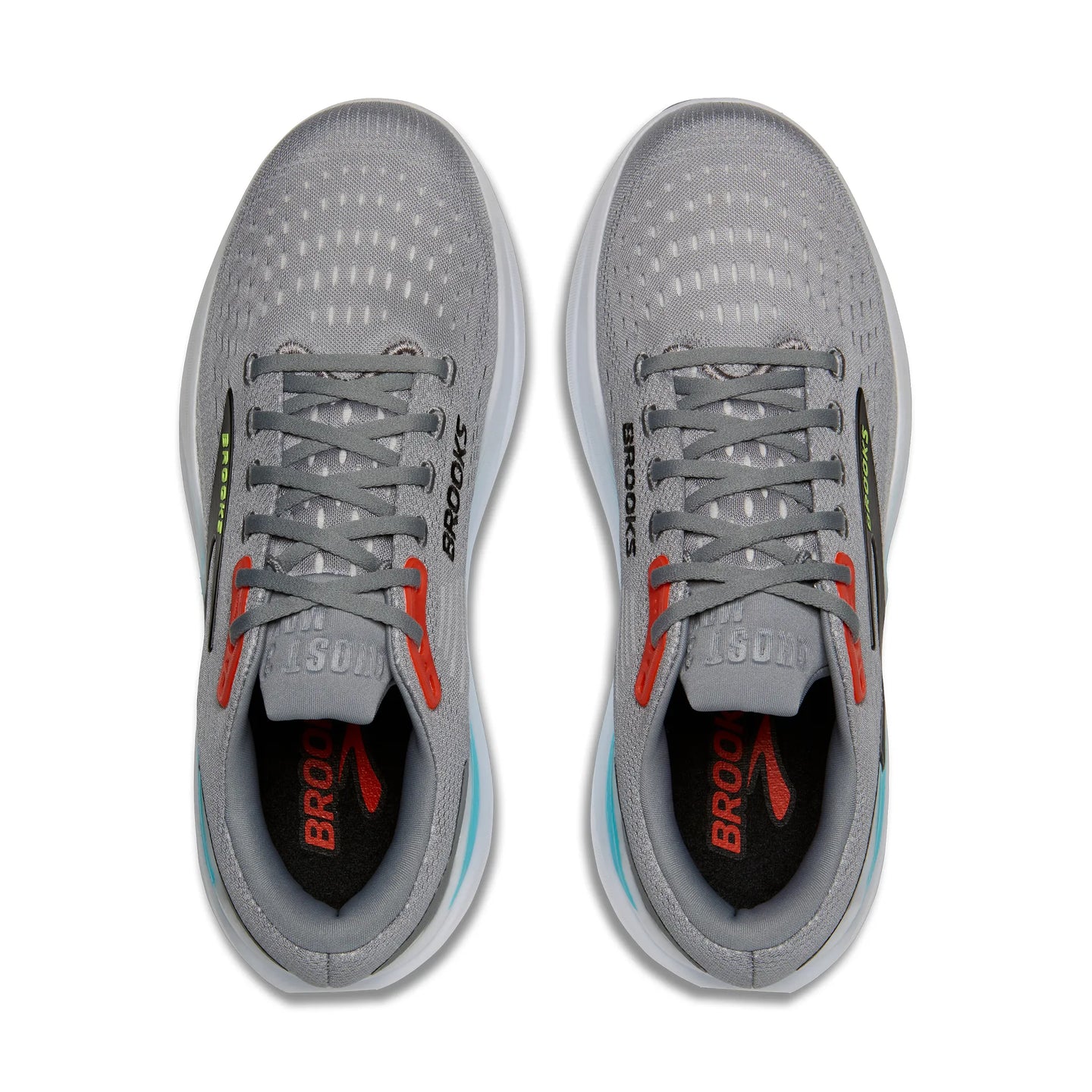 Brooks Mens Trainer Ghost Max 3 Primer Grey/Antarctica/Red