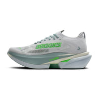 Brooks men's grey and white mesh trainer