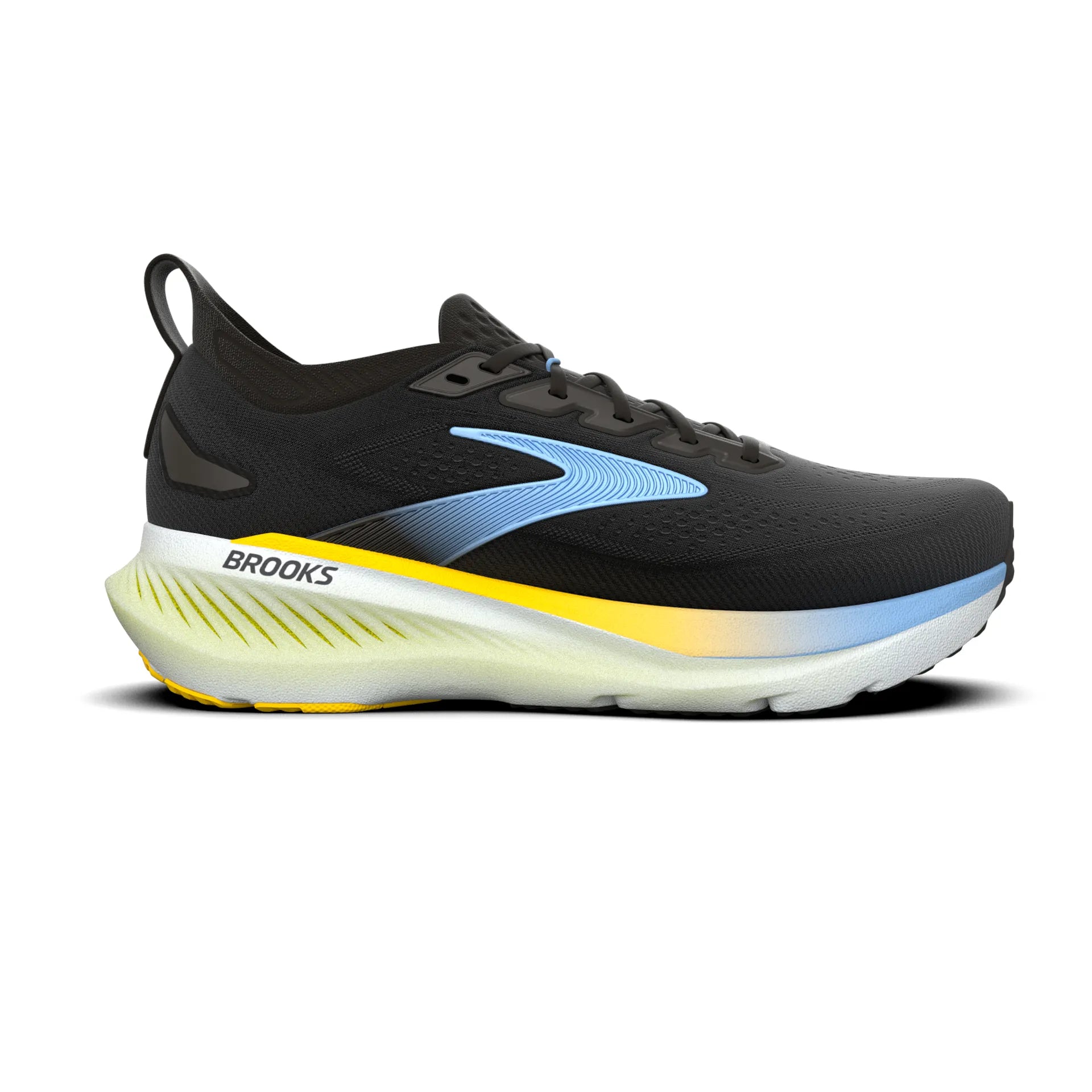 Brooks Mens Trainer Glycerin 23 Black/Cyber Yellow/Nightlife