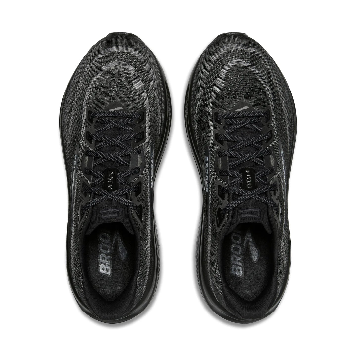 Brooks Womens Trainer Ghost 18 Black/Black/Ebony