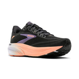Brooks Womens Trainer Ghost 18 Black/Mulled Grape/Peach