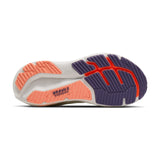 Brooks Womens Trainer Glycerin GTS 23 White/Mulled Grape/Clear