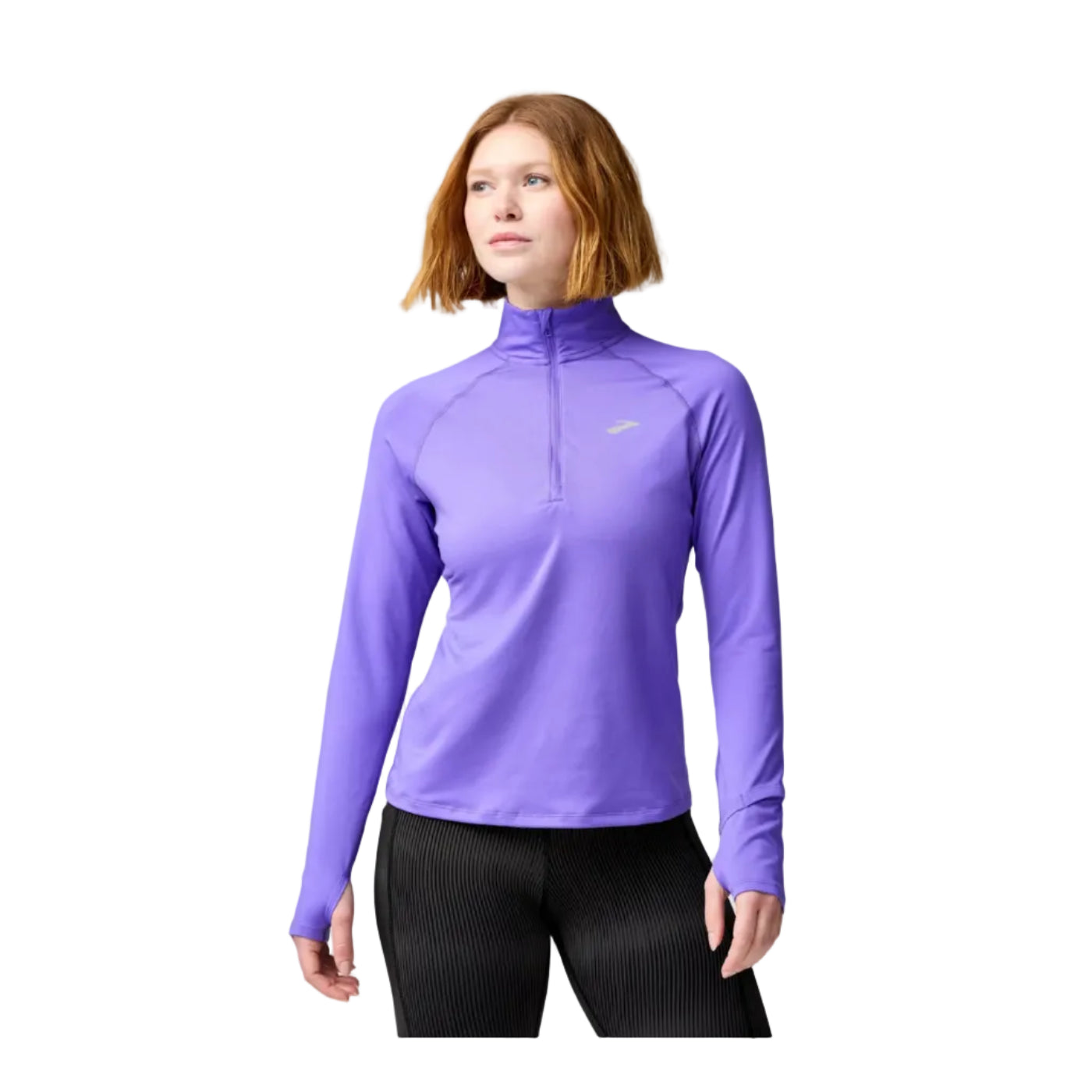 Brooks Womens Half Zip Dash 3.0 Violet