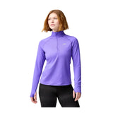Brooks Womens Half Zip Dash 3.0 Violet