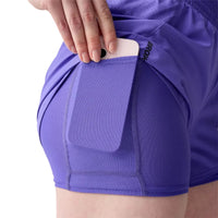 Brooks women's shorts with elasticated