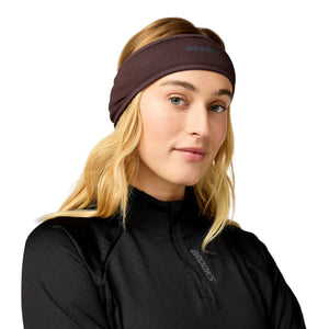 Brooks Momentum Thermal Headband Cocoa