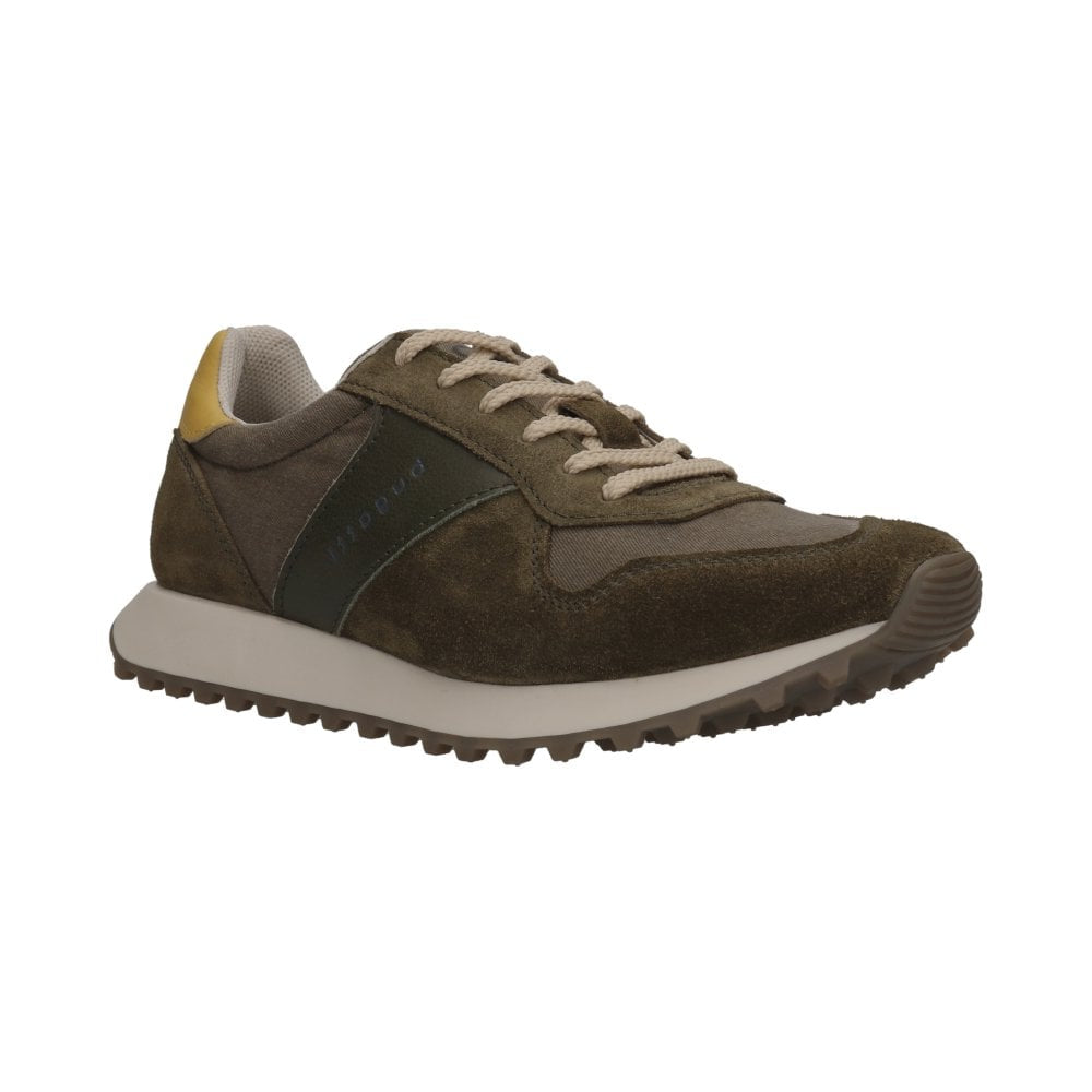 Bugatti Mens Trainer 331-AWD01-1469 Dark Green
