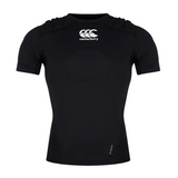 Canterbury men's CCC protection vest in black, white and silver