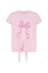 Lighthouse Girls Tie Top Causeway Pink Bow