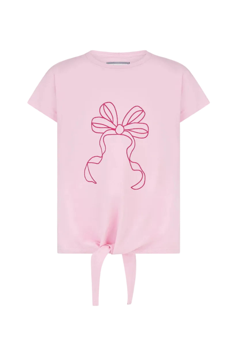 Lighthouse Girls Tie Top Causeway Pink Bow