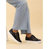 Lunar Womens Trainer Charm Black