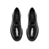 Clarks Womens Loafer Code L Step Black Patent