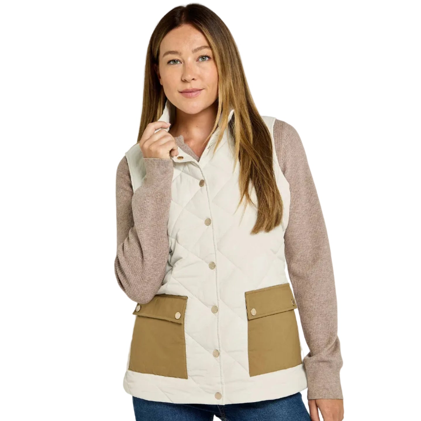Dubarry Womens Gilet Clashmore Bone
