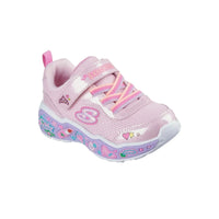 Skechers Girls Trainer Play Scene-Fun Squad Light Pink/Multi