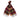 Barbour unisex tawny port tattersall check scarf