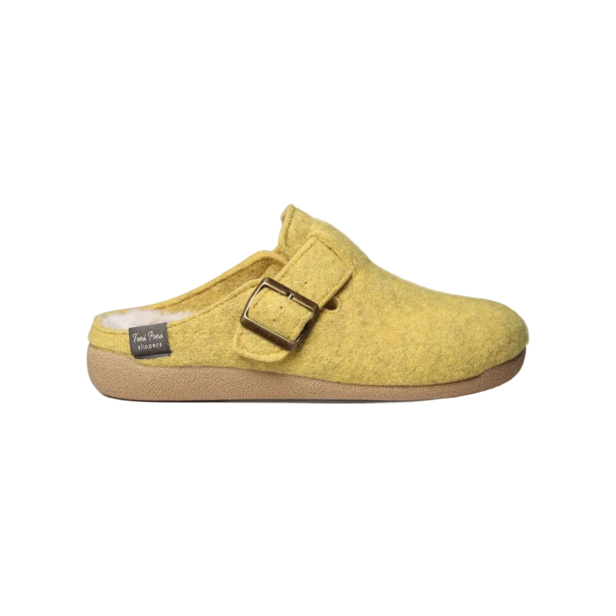 Toni Pons Mima women's yellow slipper mule