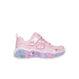 Skechers Girls Trainer Play Scene-Fun Squad Light Pink/Multi
