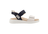 Ara Womens Sandal 12-21406 09 Cream/Blau/Platin