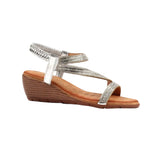 Lunar Womens Sandal Darci Silver