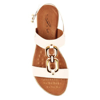 Lunar Womens Sandal Darcy White