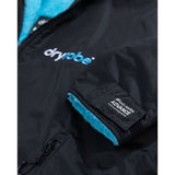 Dryrobe women's black and blue fleece jacket