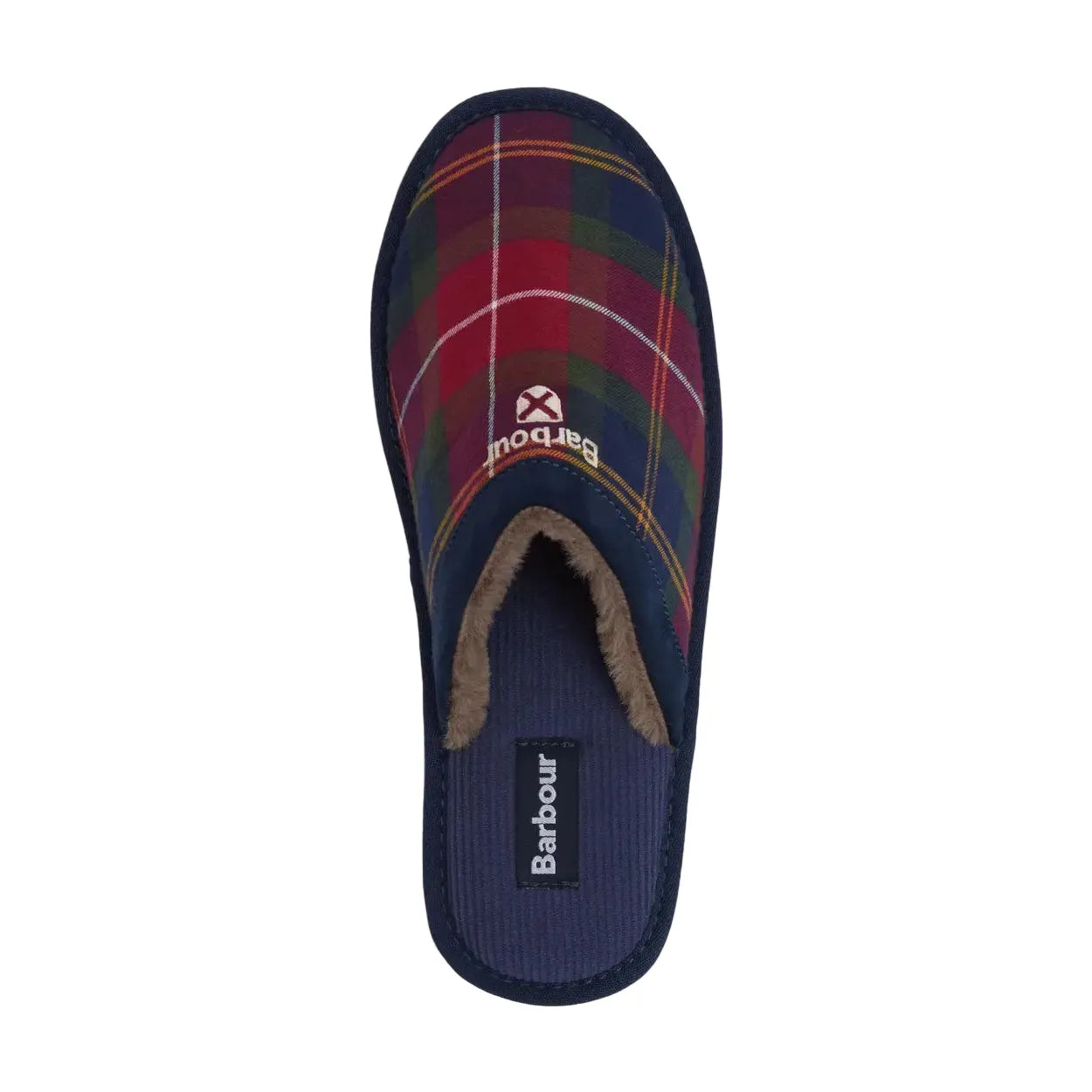 Barbour Mens Slipper Everitt Mule Winterberry