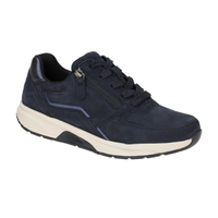 Gabor Womens Trainer 76.878.46 Nubuk/Metallic Blue
