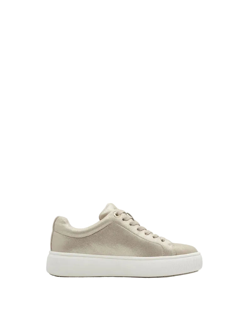 Tamaris Womens Trainer 1-23736-42 Ivory Leather