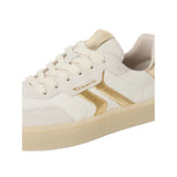 Tamaris Womens Shoe 23723 White/Light Gold