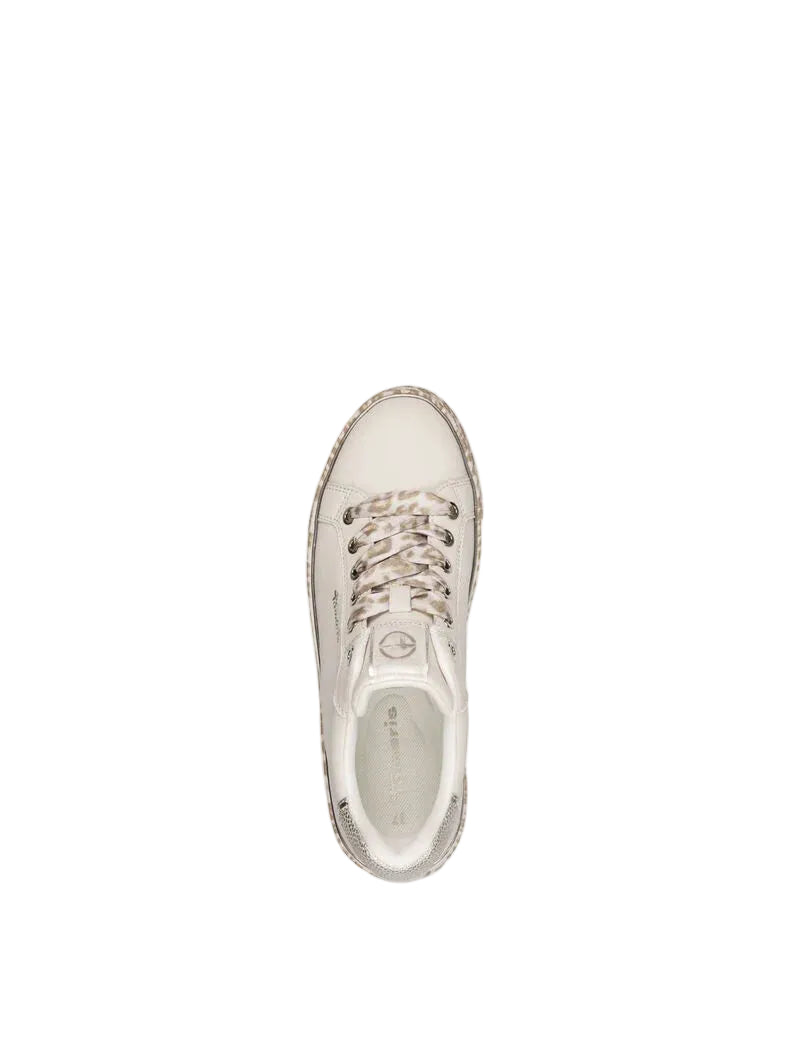 Tamaris Womens Trainer 1-23751-44 Leopard Comb