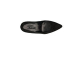 Paul Green women's black and green slip-on shoe