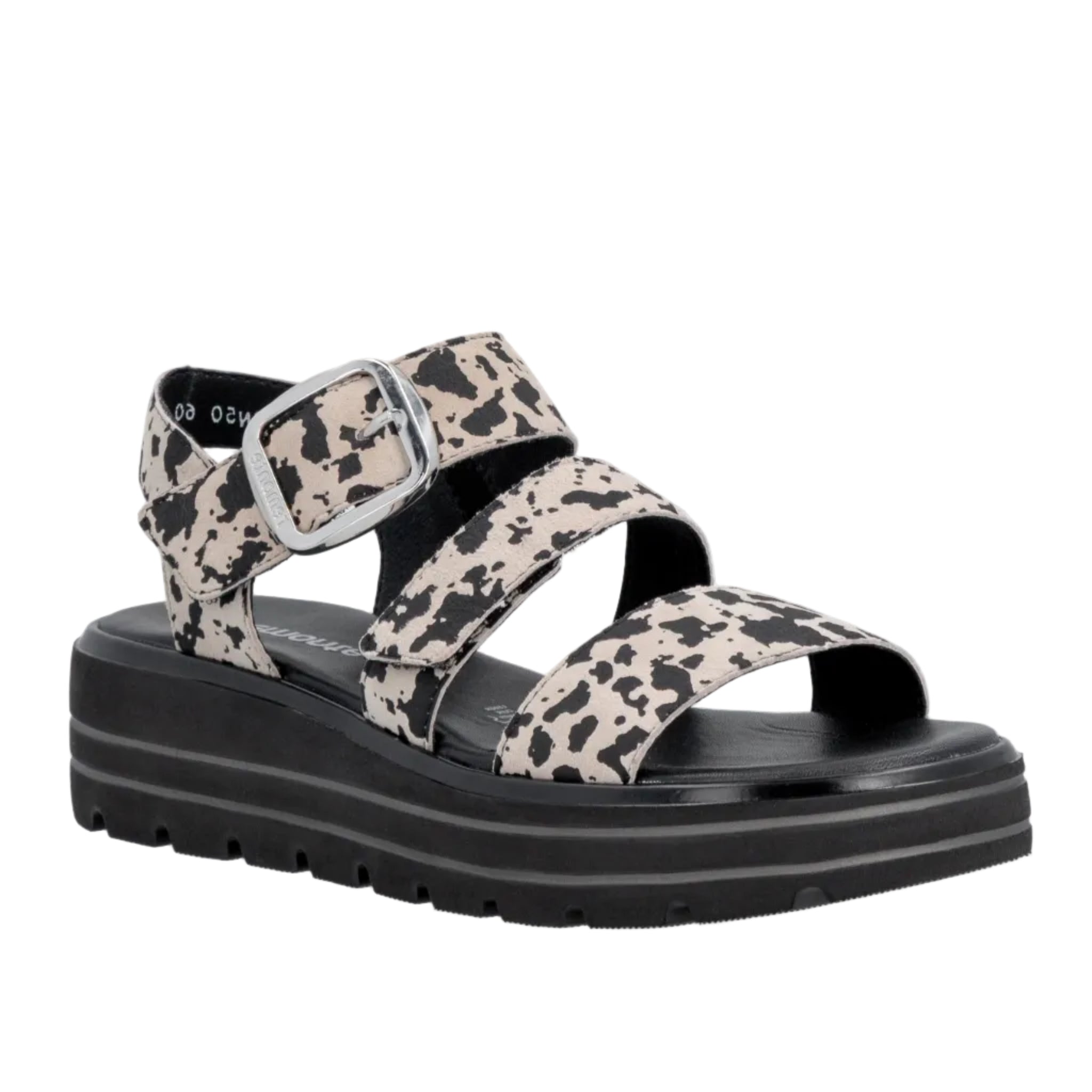 Remonte Womens Sandal D3N50-60 Beige Combination