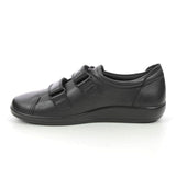 Ecco Womans Trainer Soft 2.0 206513 Black - Donaghys