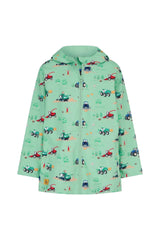 Lighthouse boys' green jacket with zip