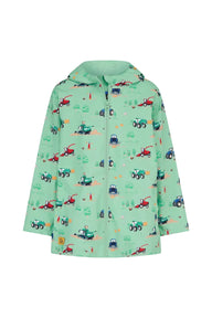 Lighthouse boys' green jacket with zip