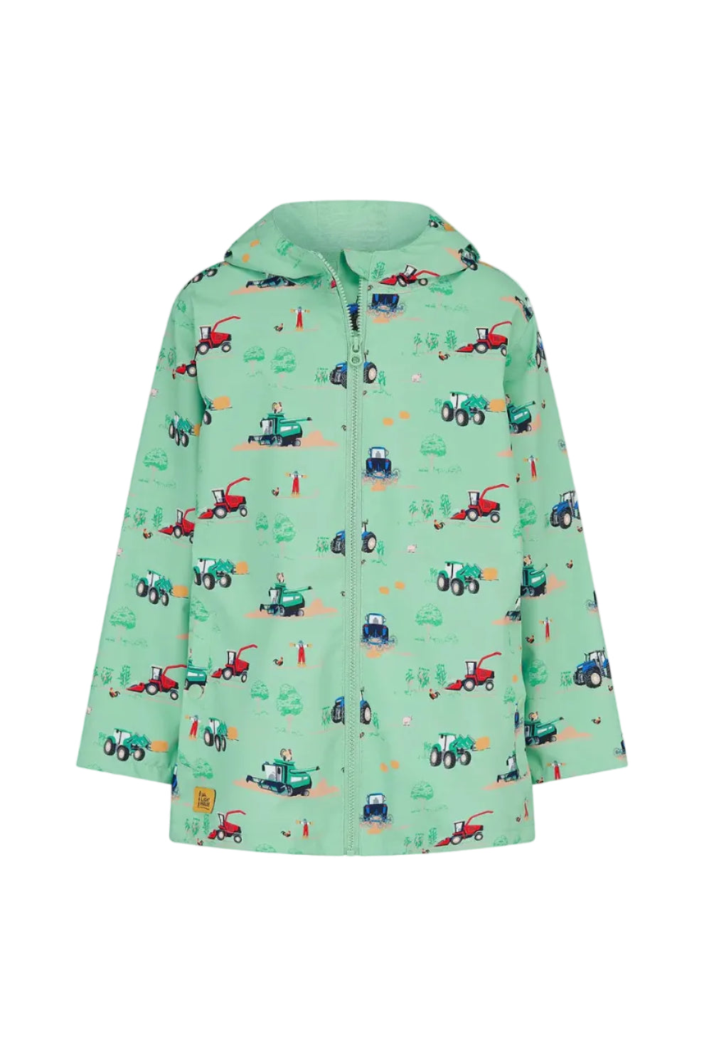 Lighthouse boys' green jacket with zip