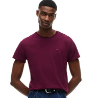 Tommy Jeans Mens T-Shirt Calypso Berry
